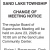 Meeting Notice