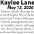 Kaylee Laneah Mozingo