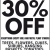 30% OFF (Everything Except Soils and Metal Plant Stands)