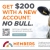 Get $200 With a News Account: No Bull