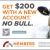 Get $200 With a News Account: No Bull