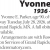 Yvonne Parker