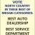 We Kindly Ask for Your Vote to Put Us Over the Top