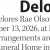 Dolores Rae Olson