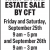 Hart Living Estate Sale