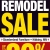 Remodel Sale