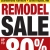 Remodel Sale