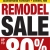 Remodel Sale