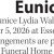 Eunice Lvdia Walker