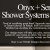 Onyx + Sentrel Shower Systems