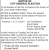 Notice of City General Election