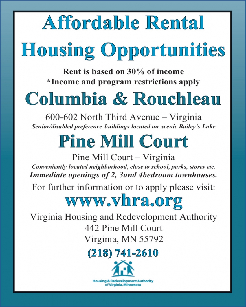 Virginia Housing Redevelopment Authority