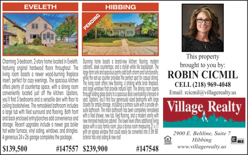 Robin Cicmil - Village Realty