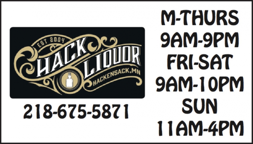 Hack Liquor