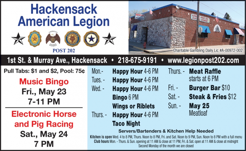 The Hackensack American Legion