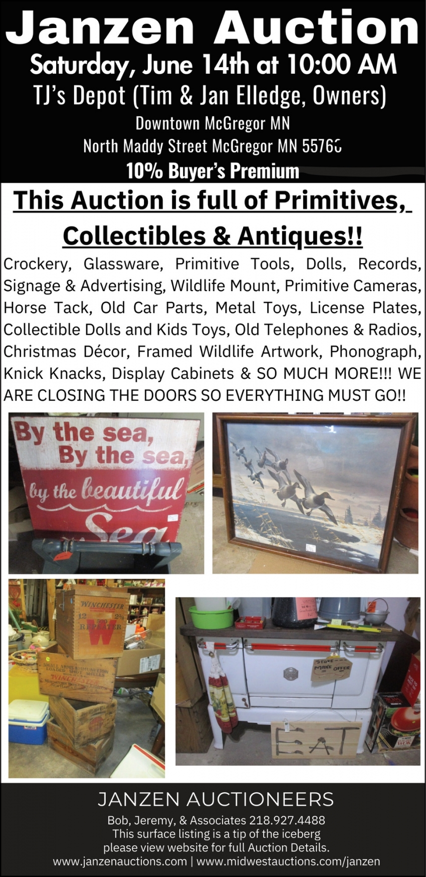 Janzen Auctioneers
