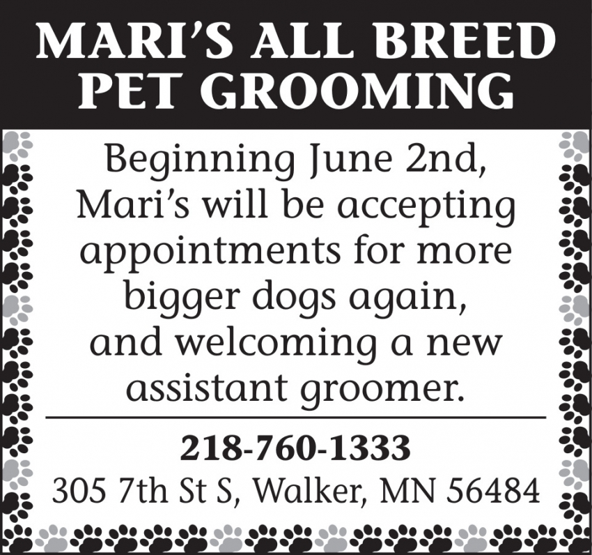 Mari's All Breed Pet Grooming