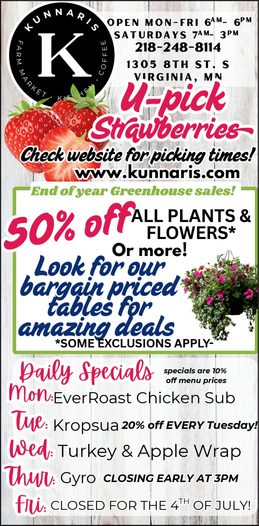 Kunnari's Farm Market