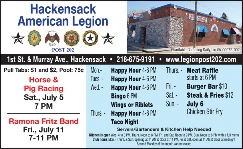 The Hackensack American Legion
