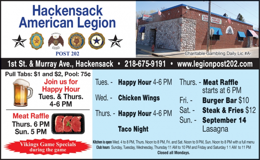The Hackensack American Legion