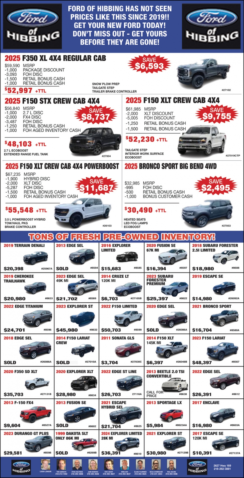 Ford Of Hibbing