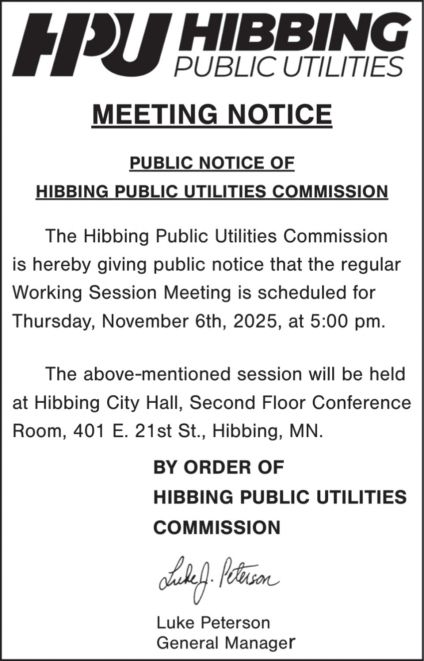 Hibbing Public Utilities 