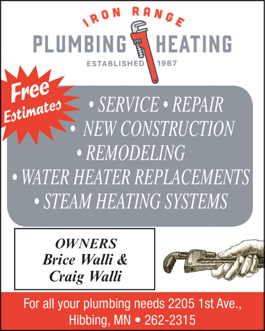 Iron Range Plumbing & Heating Inc