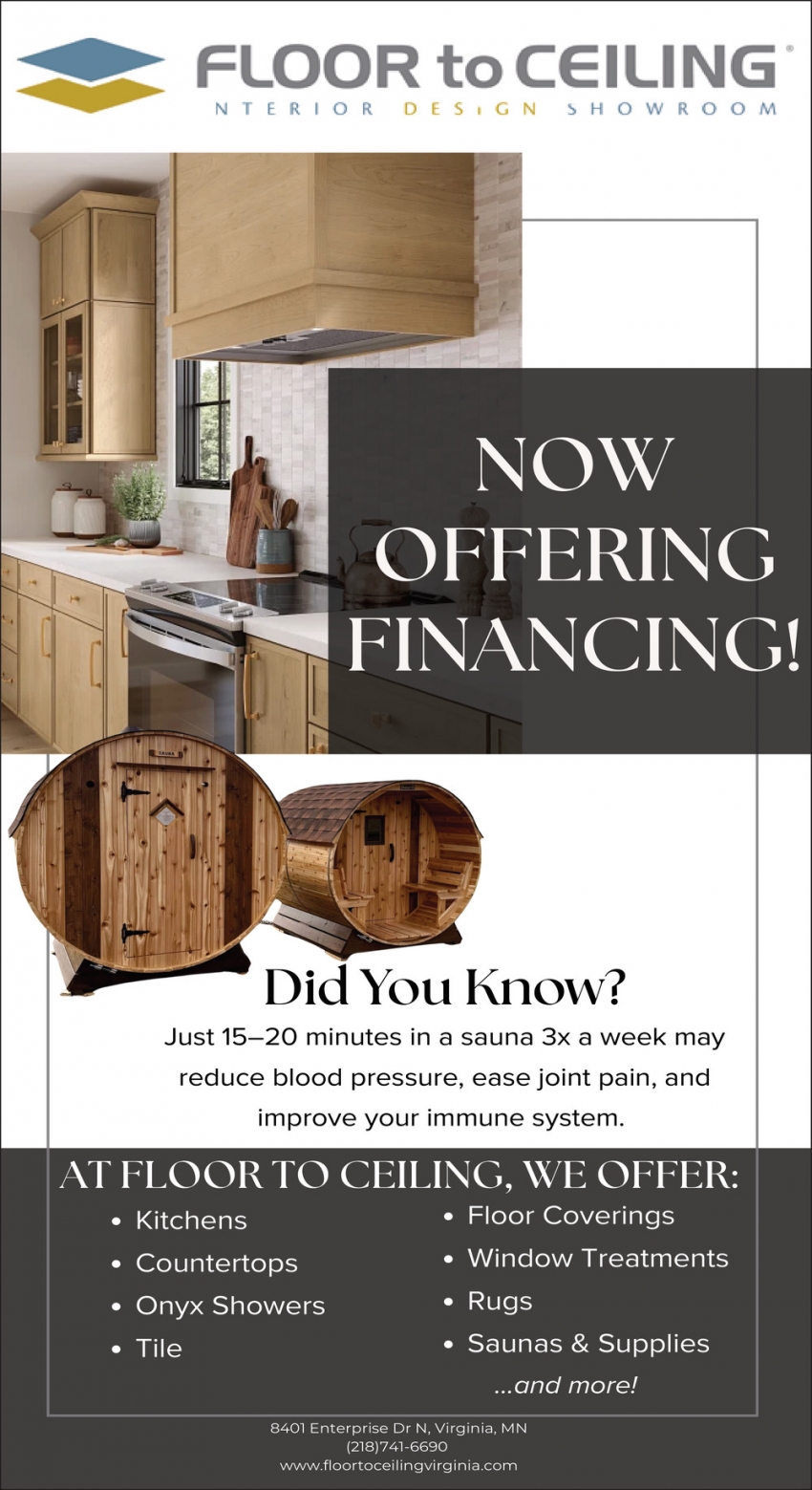 Floor to Ceiling - Virginia