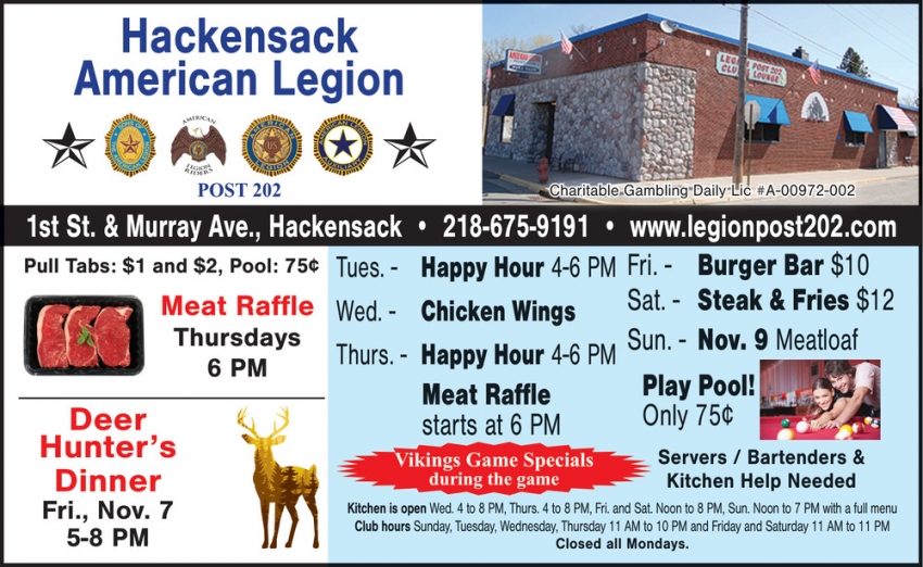 The Hackensack American Legion