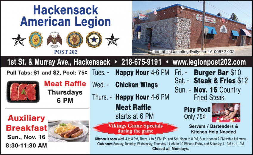 The Hackensack American Legion