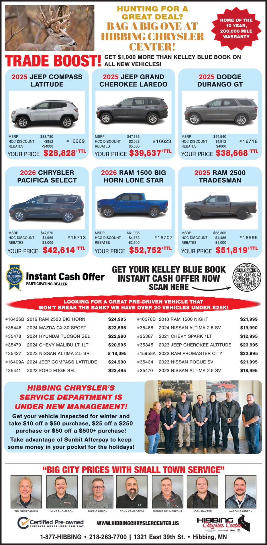 Hibbing Chrysler Center