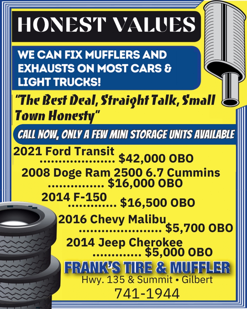 Frank's Tire & Muffler