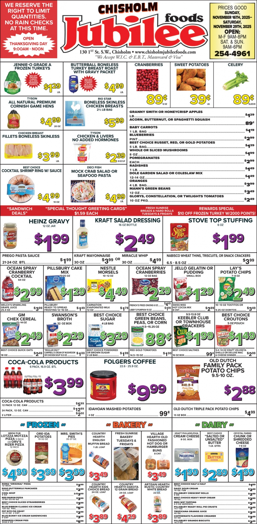 Chisholm Jubilee Foods