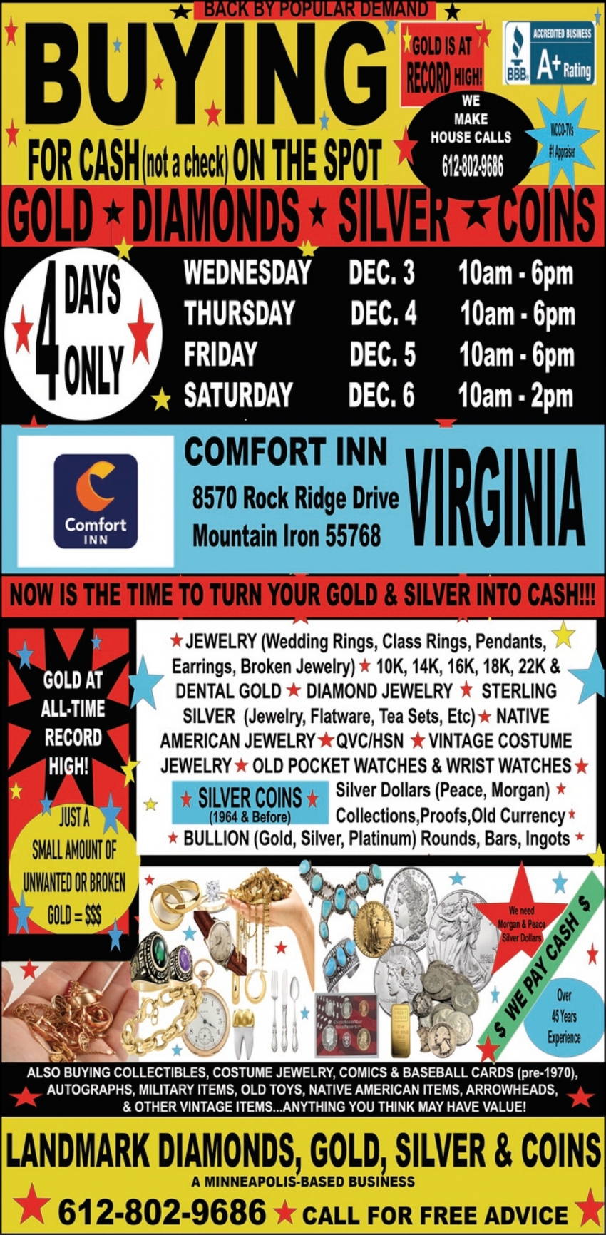 Landmark Diamonds, Gold, Silver & Coins 