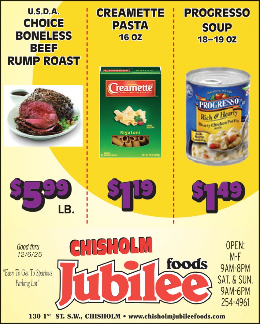 Chisholm Jubilee Foods