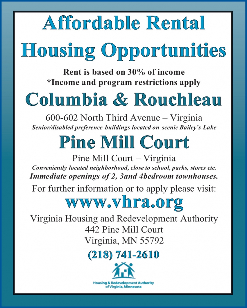 Virginia Housing Redevelopment Authority