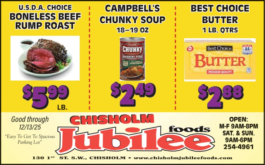Chisholm Jubilee Foods
