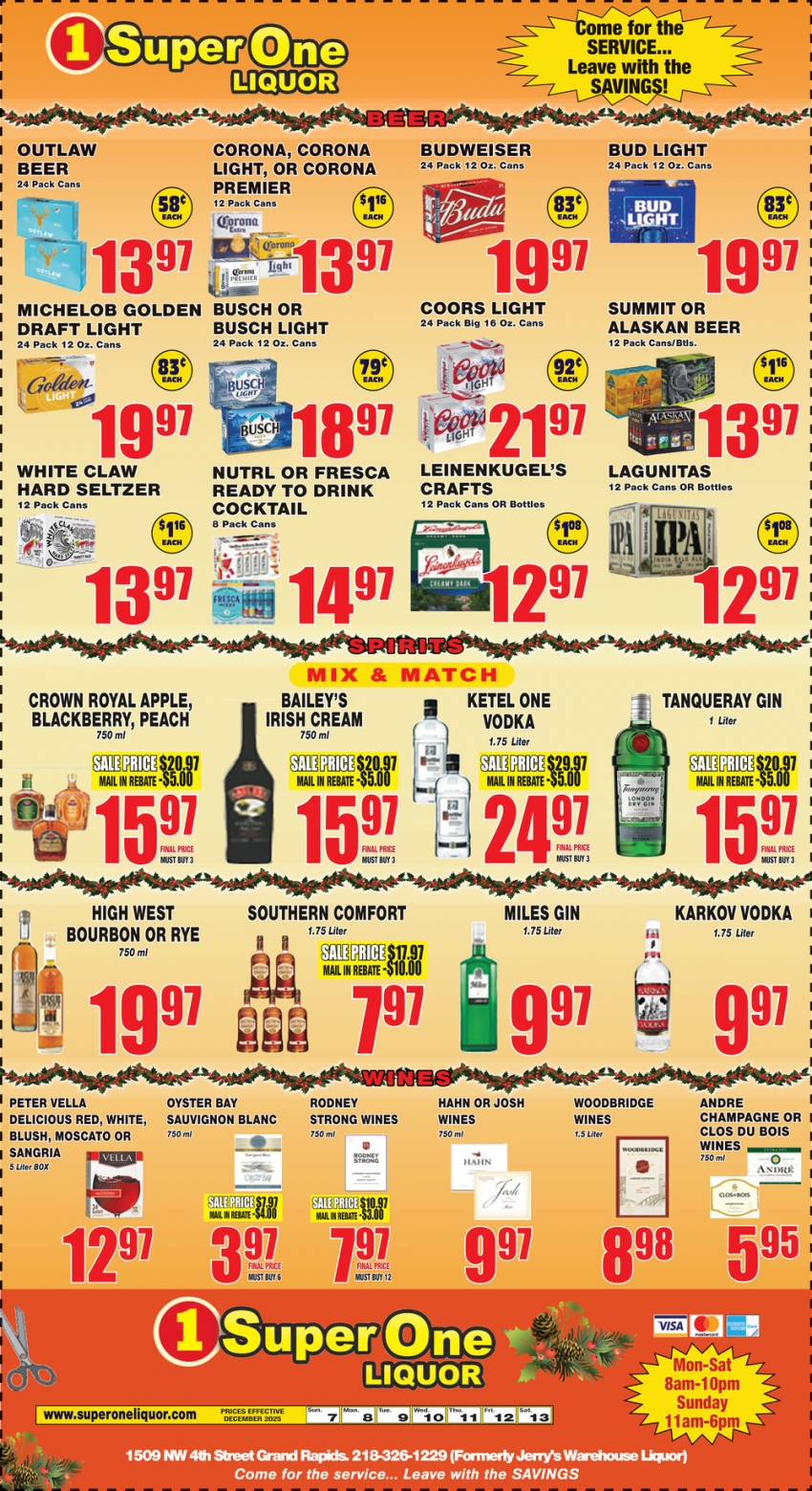 Super One Liquor - Grand Rapids