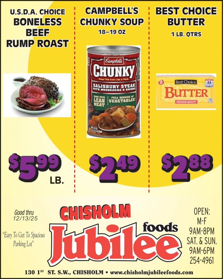 Chisholm Jubilee Foods