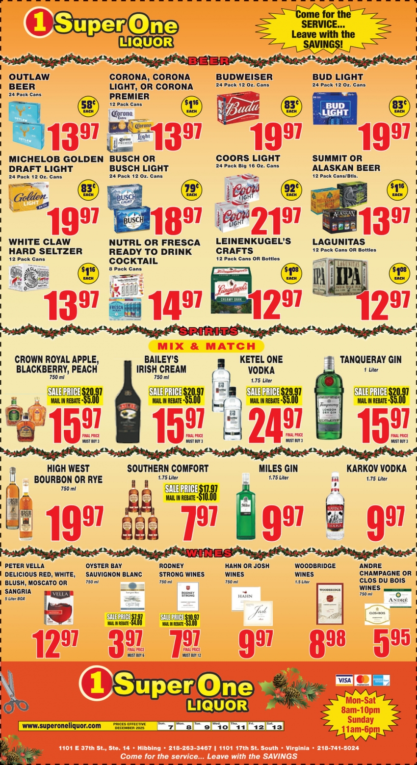 Super One Liquor - Hibbing