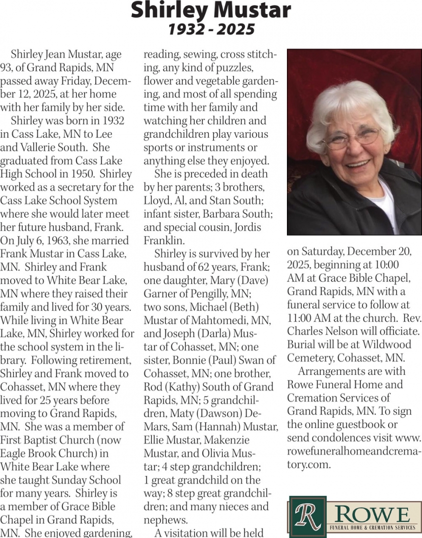 Rowe Funeral Home And Cremation