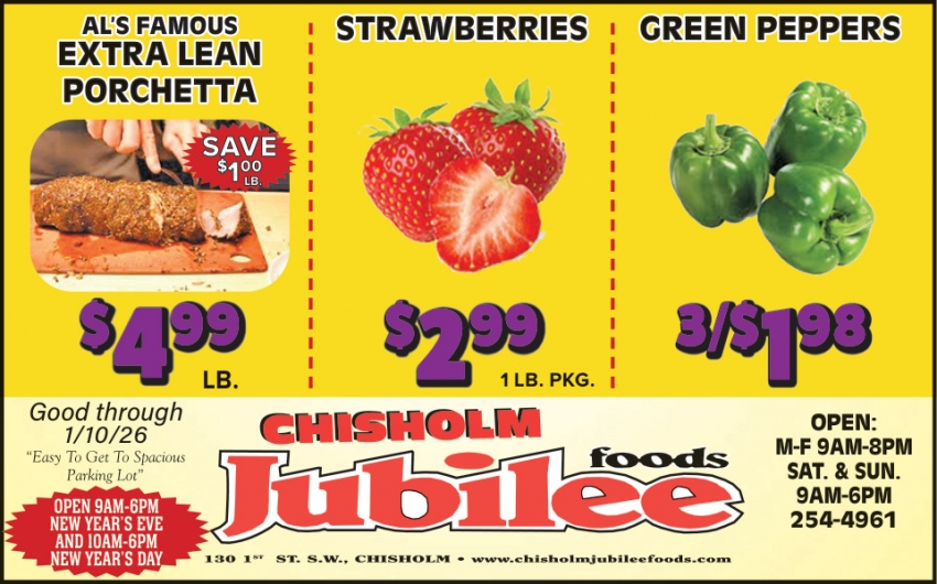 Chisholm Jubilee Foods