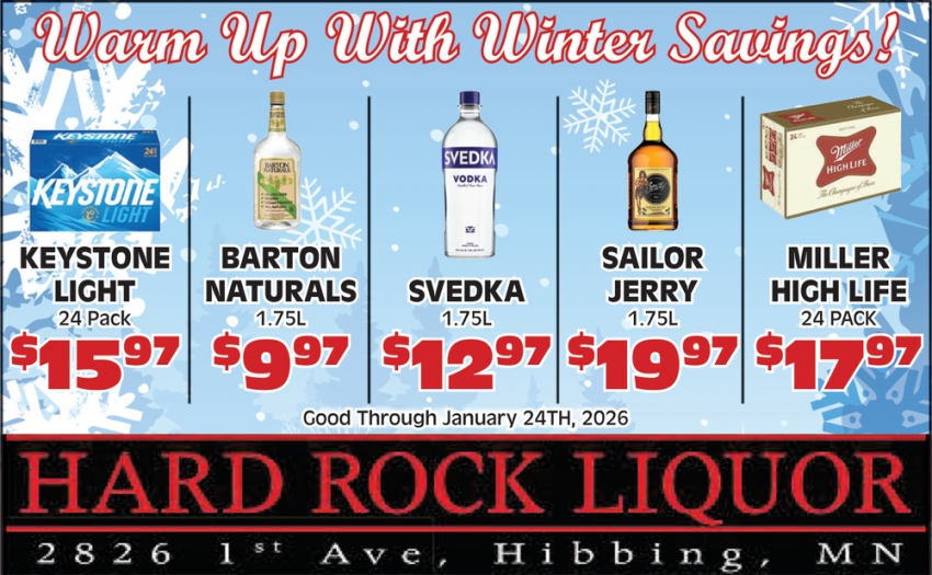 Hard Rock Liquor 