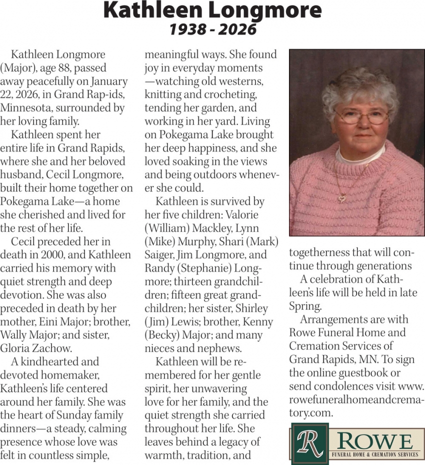 Rowe Funeral Home And Cremation