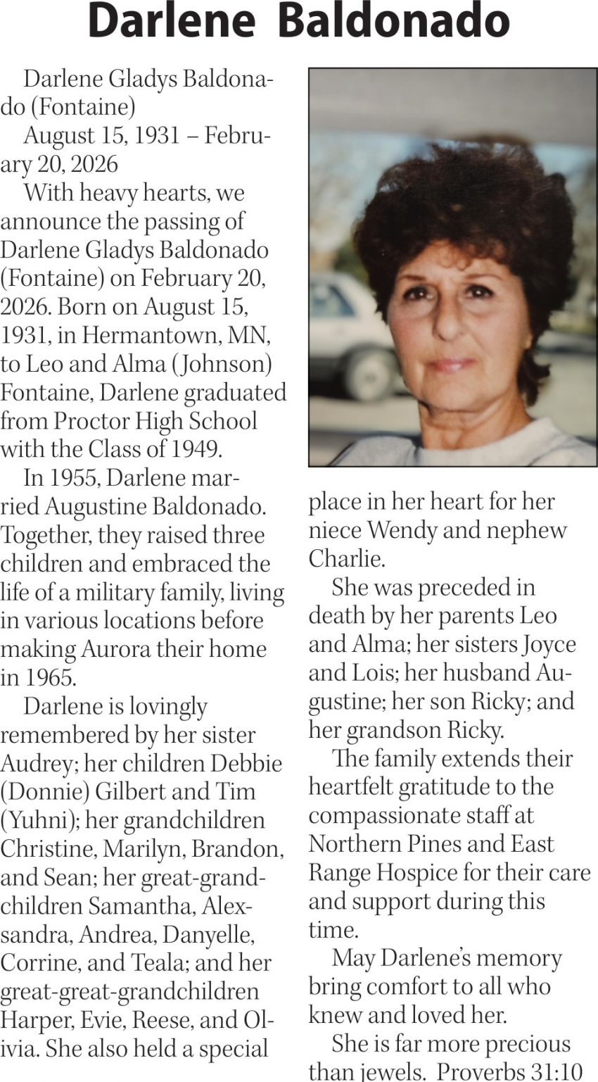 The Family of Darlene Baldonado