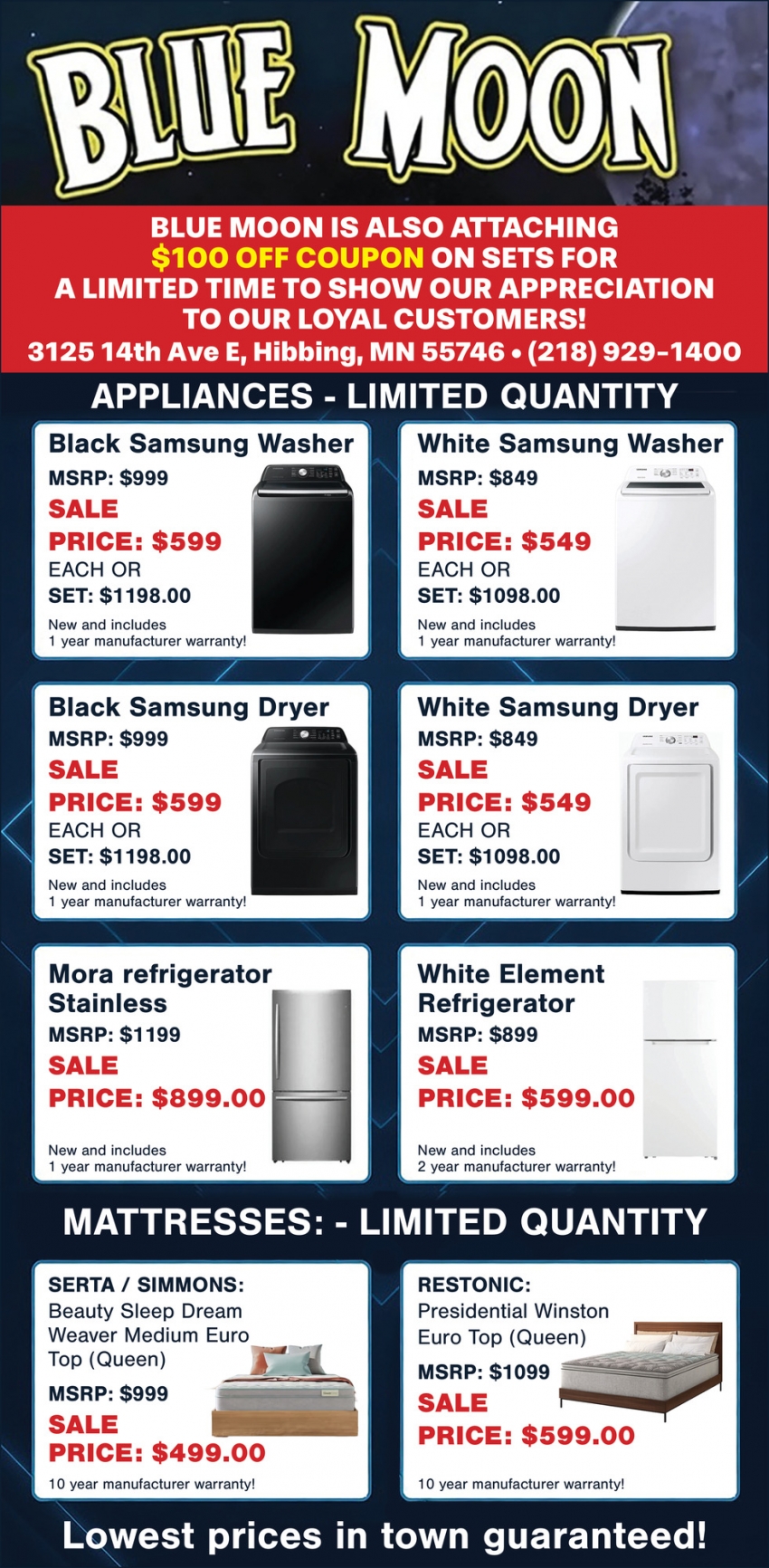 Blue Moon Appliances 