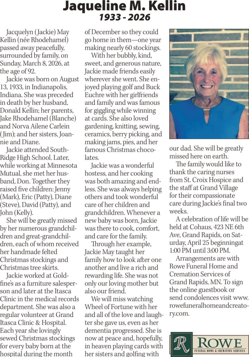 Rowe Funeral Home And Cremation