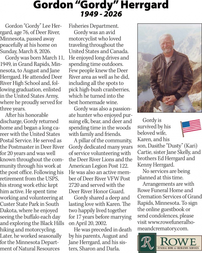 Rowe Funeral Home And Cremation