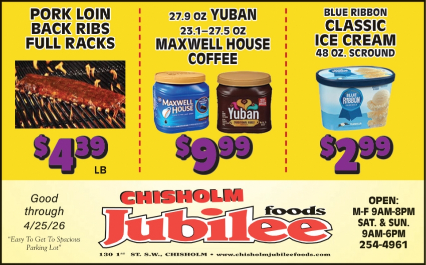 Chisholm Jubilee Foods