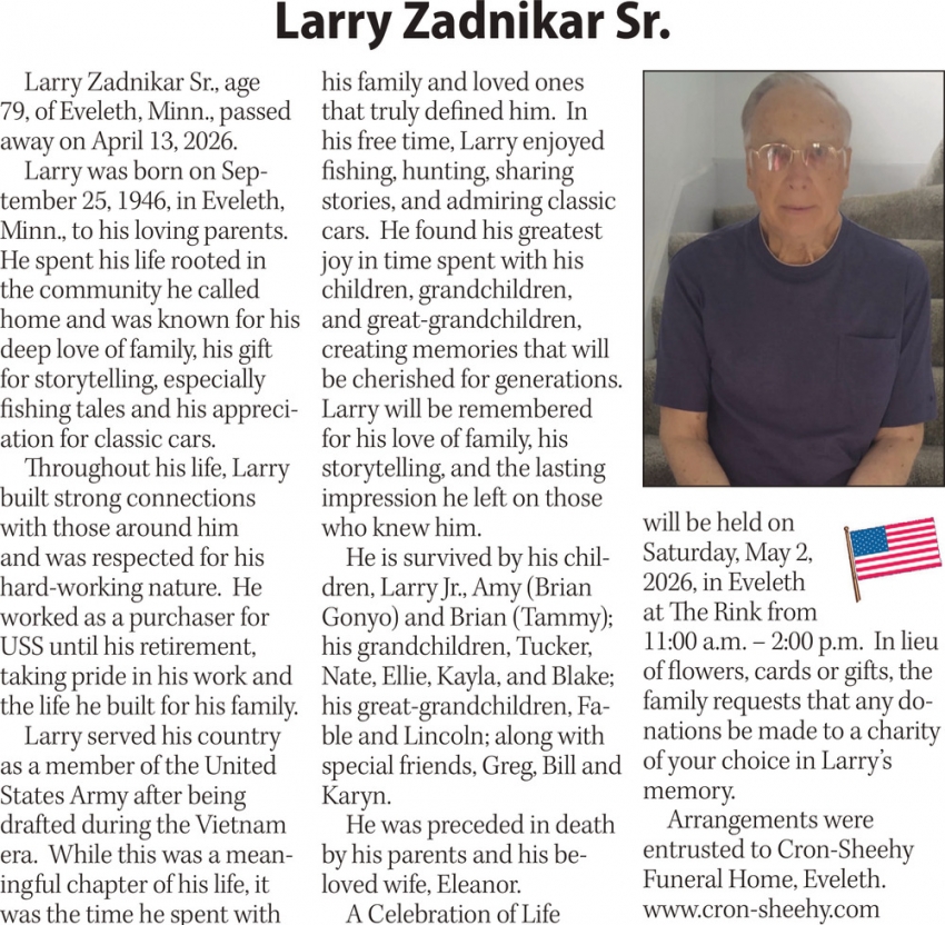 Cron Sheeny Funeral Home